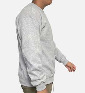 บริการผลิตเสื้อสเวตเชิ้ตแบบกำหนดเอง (OEM) เสื้อสเวตเชิ้ตผู้ชายคุณภาพสูง คอกลม คุณภาพเยี่ยม สีตามสั่ง เสื้อสเวตเชิ้ตทรงปกติสำหรับผู้ชาย - Product Image 4