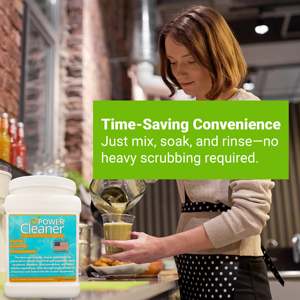 น้ำยาทำความสะอาดเครื่องคั้นน้ำผลไม้ Juicernet EZ Power Cleaner - อุปกรณ์ทำความสะอาดพิเศษสำหรับเครื่องคั้นน้ำผลไม้ พร้อมส่วนผสมที่มีประสิทธิภาพ 50%-80% ปราศจากน้ำหอม ผลิตในสหรัฐอเมริกา - Product Image 3