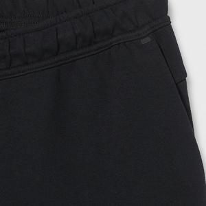 กางเกงขาสั้นออกกำลังกายผ้าฝ้ายเทอร์รี่สำหรับผู้ชายกางเกงกีฬาลำลองไซส์ใหญ่พิเศษย้อมเข่าทึบโลโก้ตามสั่ง100% - Product Image 3