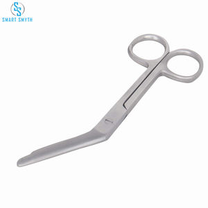 Ciseaux d'opération chirurgicale Pinces et ciseaux à bandage avec poignées imprimées de logo Ciseaux à bandage 2025 - Product Image 4