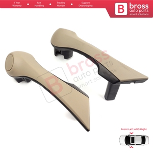 BDP794-1 Manija Interior de Puerta Delantera Beige Izquierda Derecha para Megane MK2 2002-2009 7701475317 - Product Image 6