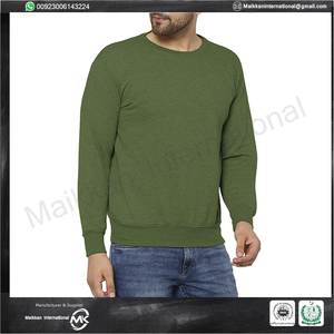 Último diseño liso personalizado sudadera para hombres Fitness correr entrenamiento elegante cuello redondo hombres sudaderas - Product Image 6
