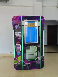 Nueva máquina expendedora refrigerada de helados para oficina y exteriores con sistema de pago de monedas en efectivo con tarjeta de sabores surtidos en venta InStock - Product Image 5