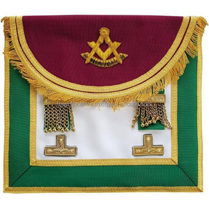 Tablier de Rite Écossais avec Broderie Fine, Régalia, Sangle de Taille Réglable, Matériau Durable, Vente en Gros - Product Image 3
