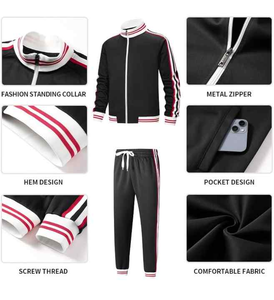 Survêtements pour hommes Meilleure vente Votre propre logo Meilleur fabricant Spécial conçu pour les survêtements pour hommes - Product Image 6