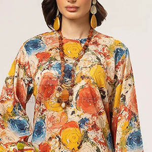 Shalwar Kameez Pakistaní de 2 Piezas de Alta Calidad para Mujer, Talla Adulto, Personalizable, Exportación 2026 - Product Image 5