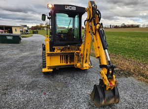 Chargeuse compacte JCB 1CX d'occasion avec chargeur frontal/arrière, garantie de 2 ans - Product Image 3