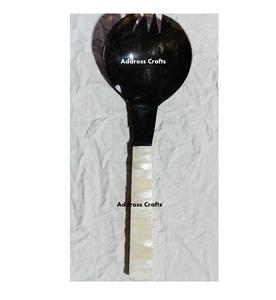 High Quality Horn <b>Spoon</b> with Designing Handle Buffalo Horn <b>Serving</b> <b>Spoon</b> Hot Selling Product for Home and Hotel By Address Craft - Product Image 5