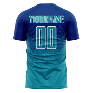 Maillots de football personnalisés en gros, pas chers, pour équipes sportives, séchage rapide, entraînement, sublimation, 100% polyester, écologiques, respirants - Product Image 6