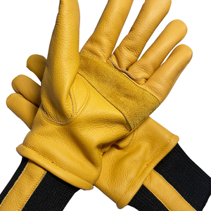 GUANTES DE CONDUCCIÓN DE DEDO COMPLETO DE CUERO MARRÓN o NEGRO Lujo Invierno Unisex Clima frío Cálido Guantes de conducción de cuero genuino - Product Image 2