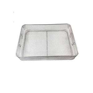 Bandeja de Esterilización Médica, Soporte de Malla Metálica para Instrumentos Quirúrgicos y Dentales, Bandeja de Hospital Reutilizable - Product Image 6