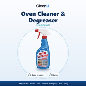Nettoyant Gel en Spray pour Four 500ml, Dégraissant Professionnel Puissant pour Grilles, Plaques de Cuisson, Vitres de Portes, Restaurants, Vente en Gros OEM - Product Image 1