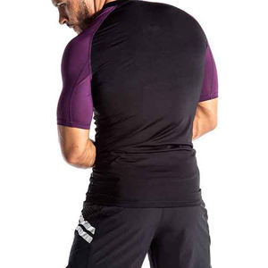 Heat Transfer Printing Long Sleeve Mens Quick Dry Underwear Compression Rush <b>Guard</b> <b>for</b> Workout 2025 Custom Sports Gym <b>Rash</b> <b>Guard</b> - Product Image 4