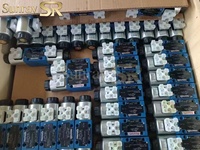 Vanne directionnelle à solénoïde Rexroth 4WE6D62/OFEG24N9K4 CETOP 3, 350 bars, 24 V CC, IP65, pour unité hydraulique de tour CNC et de fraiseuse