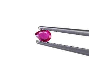 100% rubí Natural rosa rojizo 3x4mm calibrado corte de pera tratado térmicamente piedras preciosas sueltas de calidad fina para la fabricación de joyas - Product Image 3