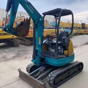 5.5ton DPF Crawler Digger 90% Nouvelle pelle d'occasion Kubota Kx165 Mini 2022 Machine à vendre Bonne condition - Product Image 2