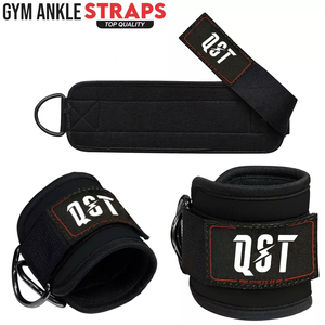 สายรัดข้อเท้าทำจากนีโอพรีนสำหรับเครื่องออกกำลังกายอุปกรณ์ฝึกการเพาะกายและยกน้ำหนัก - Product Image 3