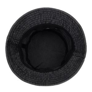 Haute qualité mode 100% coton sergé pierre lavé seau chapeau personnalisé coton sauvage seau chapeau chaîne de montagnes - Product Image 5