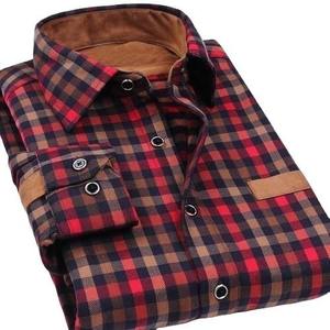 Camisa de Franela Exclusiva de Primera Calidad para Hombre, Nueva Moda, Casual, Manga Larga, Venta al por Mayor, OEM, 100% Algodón, Calidad de Exportación - Product Image 2