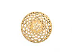 Madera Geometría Sagrada diseño personalizado semilla de la vida Metatron cubo pared puerta colgante pared arte hogar flor de LOTO - Product Image 3