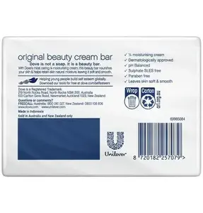 Savon en barre Dove Original Beauty Cream Bar, savon hydratant pour le soin de la peau, vente en gros, stock disponible - Product Image 6