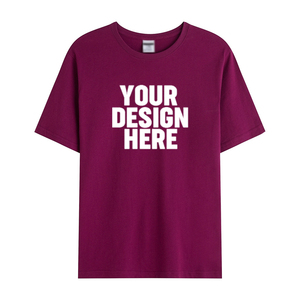 2025 T-shirt personnalisé Logo personnalisé impression T-shirt pour hommes col rond blanc à manches courtes 100% coton plaine T-shirts pour hommes - Product Image 1