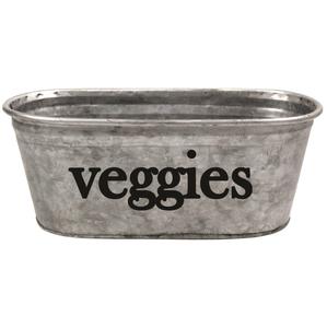 Pot de fleurs en métal galvanisé à chaud, ovale, bac de jardin en zinc, résistant aux intempéries, boîte à fleurs en métal avec logo, jardinières pour légumes - Product Image 1