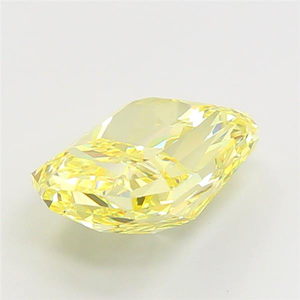 MANYA JEWELS Grand diamant de laboratoire jaune vif taille radiant, certifié IGI, pour ateliers de joaillerie sur mesure, haute valeur - Product Image 4