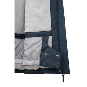 Chaquetas acolchadas OEM con cremallera y cuello levantado, manga de encuadernación, chaquetas de esquí gruesas resistentes al agua, ropa de nieve empacable, chaquetas Parka - Product Image 5