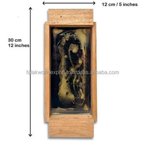 Bandeja Rectangular Clásica de Madera de Roble, Plato de Servir Duradero para Té, Frutas, Fiestas, Pan, Dim Sum, Cena, Técnica de Pulido a Mano FWE - Product Image 3