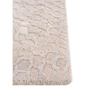 พรมขนสัตว์ถักมือลายไอวอรี่ คาวี ดีไซน์ Chaos Theory รูปทรงสี่เหลี่ยมผืนผ้า สำหรับตกแต่งบ้าน ห้องนั่งเล่น ทางเดิน รุ่น Eskn-404 - Product Image 4