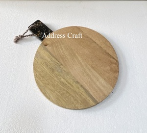 Tabla de queso de madera de mango Natural 100%, tablas de cortar ecológicas sostenibles, herramientas de cocina, tablas para cortar verduras, platos - Product Image 4