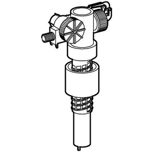 Válvula de llenado oculta GROHE de 6L para inodoros y baños - Product Image 4