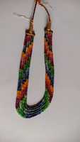 Multi Color Precious Ruby Sapphire Emerald Layered Necklace Beads High Quality Rondelle Gemstone Strands Online Indian