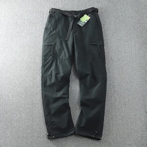 Winter Thickened Fleece <b>Men's</b> <b>Pants</b> Warm Casual Embroidery Letter Fleece Liner Thick Trousers Outdoor <b>Thermal</b> Warm Sweatpants - Product Image 4