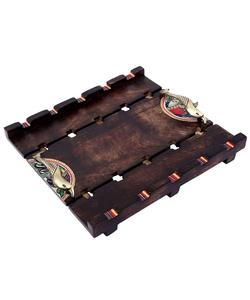 Bandejas de madera para servir de calidad superior Bandeja larga para café Bandeja para servir de gran tamaño Vajilla Precio al por mayor Platos para servir - Product Image 2