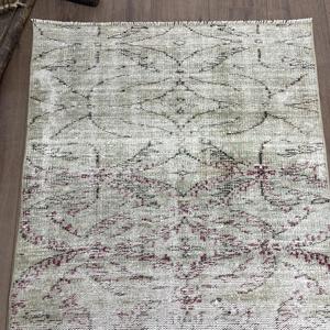 Alfombra de 3x6 pies, Alfombra Turca Decorativa, Alfombra Oriental Gris - Product Image 4