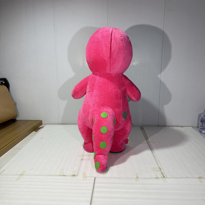 Disfraz de Mascota de <span class=keywords><strong>Dinosaurio</strong></span> Rosa y Verde de Peluche, Traje Inflable para Caminar, para Adultos - Product Image 5