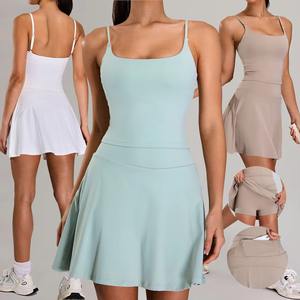 Vêtements de sport pour femmes en gros, robe de sport personnalisée pour le gym, le golf, le yoga, jupe de sport pour le tennis, entraînement - Product Image 5