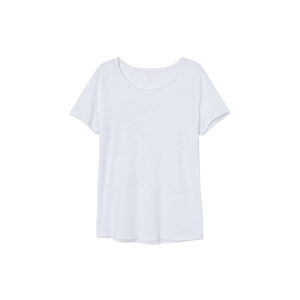 Personalizado precio al por mayor 100 algodón hombres ropa más tamaño hombres camisetas blancas camiseta hombro caído camiseta - Product Image 1