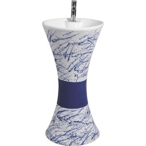 Produits sanitaires de haute qualité et à la mode bassin de lavage des mains demi/semi-piédestal prix de gros fournitures de l'entreprise directe - Product Image 3