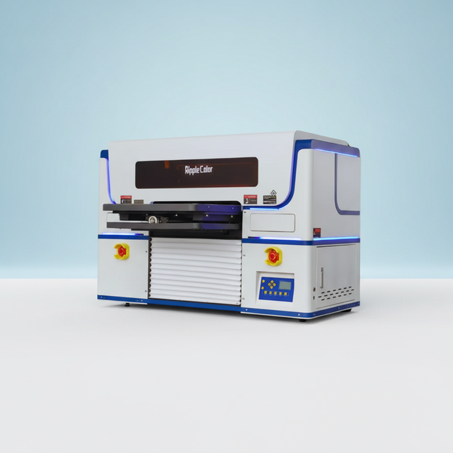 5065 5070 Industrial Wide Format UV Inkjet Printer Tube Printer Metal Wood Ceramic Leather Beauty Cosmetics Auto Cleaning 10