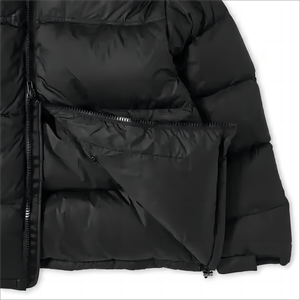 OEM Winter Custom Logo Padded <b>Men</b> Puffer <b>Jacket</b> Stand Collar Zipper up <b>Men</b> Designer <b>Jacket</b> - Product Image 4
