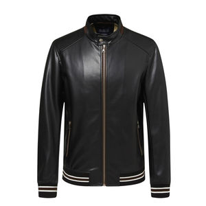 Offre Spéciale hommes séchage rapide en cuir moto veste Stand manches régulières grande taille toile hiver mode porter en gros pas cher prix - Product Image 6