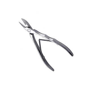 Pinza profesional para cutículas de acero inoxidable de alta calidad para el cuidado de las uñas de los dedos, tamaño de viaje ligero y duradero para uñas gruesas - Product Image 4