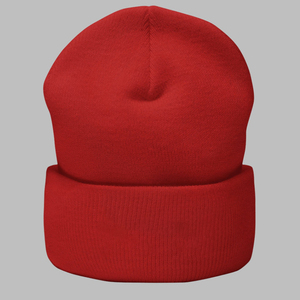 Gorro de invierno de algodón y lana 100% de alta calidad, nuevo diseño de moda con logotipo personalizado, patrón de puntos impermeable, gorro de punto cálido para la playa - Product Image 3