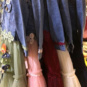 ชุดเดรสเดนิมปาร์ตี้ Koti สำหรับงานแต่งงาน,ชุดเดรสแต่งงานสาวอวบเสื้อคลุม - Product Image 6