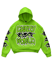 Sweat à capuche personnalisé de haute qualité en mélange de coton et de polaire - Automne Imperméable Respirant Tissu doux surdimensionné - Product Image 3