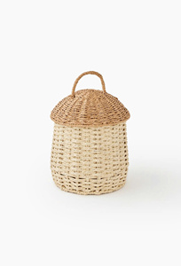 ตะกร้าเก็บเชือกกระดาษธรรมชาติหรูหราพร้อมฝาปิดอเนกประสงค์และเหมาะสำหรับบ้านทันสมัย - Product Image 3