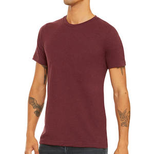 T-shirt à manches courtes pour homme, coupe ajustée, style urbain, impression sérigraphique personnalisée, respirant - Product Image 1